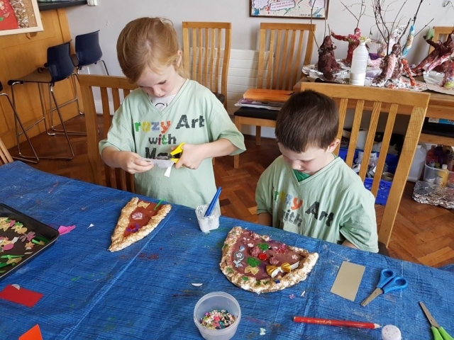 fairy, fairy door, paper mache fairy door, fairy, art project for children, art for kids, fairy door to make, art class, summer camp, fairy door painting