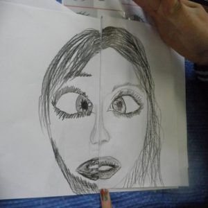faces, drawing, portrait, pencil